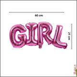 Girl Folyo Balon, 60 cm x 21 cm