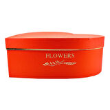 Kalp Kutu Orta Boy, 29 x 29 x 11 cm - Kırmızı