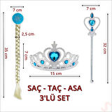 Frozen Asa, Taç ve Saç Seti