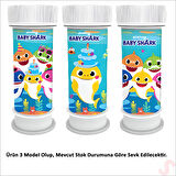 Baby Shark Köpük Baloncuk - 3 Adet