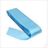 Saten Kurdele, 3cm x 10mt - Mavi