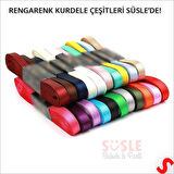 Saten Kurdele, 3cm x 10mt - Mavi