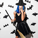 Halloween Çalı Cadı Süpürgesi, 95 cm