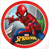 Spiderman Crime Fighter Karton Tabak - 23cm x 8 Adet