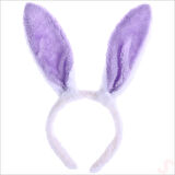 Tavşan Kulağı Pelüş Taç - Lila