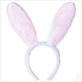 Tavşan Kulağı Pelüş Taç - Pembe