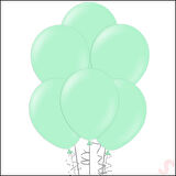 Açık Yeşil Pastel Balon, 30cm x 10 Adet