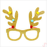 Yılbaşı Gözlük - Altın