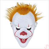 Stephan King's Korkutucu Pelüş Saçlı Maske - 27cm x 21cm
