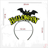 Halloween Yarasa Taç - Sarı