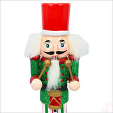 Kurşun Asker, Ahşap Fındıkkıran 18cm - Davulcu