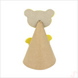 1 Yaş Kraft Külah Şapka - Altın