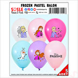 Frozen Balon, 30cm x 5 Adet
