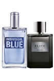 Avon Individual Blue ve Elite Gentleman in Black Erkek Parfüm Paketi