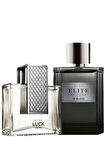 Avon Luck ve Elite Gentleman in Black Erkek Parfüm Paketi