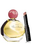 Avon Far Away Kadın Parfüm Edp 50 Ml. ve Ultra Beauty Ruj Stylo Cappucino Paketi