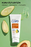 Avon Care Salatalık Aloe Çay Ağacı Kaolin ve Avokado Özlü Üçlü Yüz Maskesi Paketi