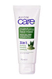 Avon Care Salatalık Aloe Çay Ağacı Kaolin ve Avokado Özlü Üçlü Yüz Maskesi Paketi