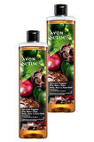 Avon Senses Spiced Pepper Karabiber ve Kakule Kokulu Erkekler için Duş Jeli 500 Ml. İkili Set