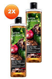 Avon Senses Spiced Pepper Karabiber ve Kakule Kokulu Erkekler için Duş Jeli 500 Ml. İkili Set