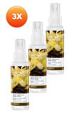 Avon Soft Vanilla Vanilya ve Sandal Ağacı Kokulu Vücut Spreyi 100 Ml. Üçlü Set