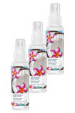 Avon Aloha Monoi Hindistan Cevizi ve Taç Çiçeği Kokulu Vücut Spreyi 100 Ml. Üçlü Set