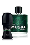 Avon Musk Instinct Erkek Parfüm ve Musk Instinct Erkek Rollon Seti