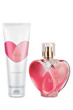 Avon Lov U Kadın Parfüm ve Vücut Losyonu Paketi