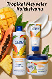 Avon Care Tropical Fruits Ananas, Mango ve Papaya Özlü Vücut Losyonu 400 Ml. İkili Set