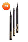 Avon Power Stay Likit Liner Blackest Black Üçlü Set