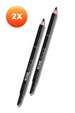 Avon Kohl Sünger Uçlu Suya Dayanıklı Göz Kalemi True Black İkili Set