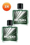 Avon Musk Metropolitano Erkek Parfüm Edt 75 Ml. İkili Set