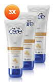 Avon Care Vanilya Içeren E Vitaminli Kuru Ciltler İçin El Kremi 75 Ml. Üçlü Set
