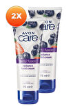 Avon Care Berry Fusion Yabanmersinli El Kremi 75 Ml. İkili Set