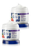 Avon Care Yaban Mersini ve Çilek Özlü El, Yüz ve Vücut Kremi - 400ml İkili Set