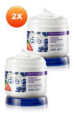Avon Care Yaban Mersini ve Çilek Özlü El, Yüz ve Vücut Kremi - 400ml İkili Set