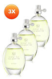 Avon Scent Mix Fizzy Green Tea Kadın Parfüm Edt 30 Ml. Üçlü Set