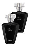 Avon Rare Onyx Kadın Parfüm Edp 50 Ml. İkili Set