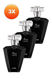Avon Rare Onyx Kadın Parfüm Edp 50 Ml. Üçlü Set