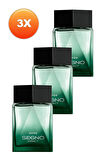Avon Segno Impact Erkek Parfüm Edp 75 Ml. Üçlü Set