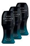 Avon Black Suede Secret Erkek Rollon 50 Ml. Üçlü Set