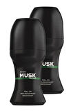 Avon Musk Instinct Erkek Rollon 50 Ml. İkili Set