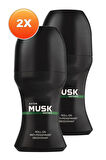 Avon Musk Instinct Erkek Rollon 50 Ml. İkili Set