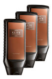 Avon Elite Gentleman Quest Parfüm Kokulu Saç ve Vücut Şampuanı 250 Ml. Üçlü Set