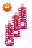 Avon Raspberry Delight Frambuaz ve Frenk Üzümü Kokulu Banyo Köpüğü 500 Ml. Üçlü Set