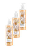 Avon Simply Luxurious Beyaz Şeftali ve Vanilya Orkide Kokulu Duş Kremi 720 Ml. Üçlü Set