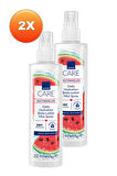 Care Watermelon Karpuz Kokulu Nemlendirci Vücut Losyon Spreyi 250 Ml. İkili Set