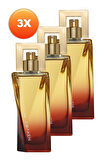 Attraction Awaken Kadın Parfüm Edp 50 Ml. Üçlü Set
