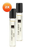 Far Away Shine Kadın Parfüm Edp 10 Ml. İkili Set