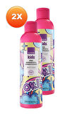 Kids OK 2 si 1 Arada Meyve Kokulu Şampuan ve Saç Kremi 200 Ml. İkili Set